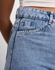 WOMEN'S WIDE LEG EMBROIDERED JEANS