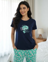 Romance Short Sleeve Nightdress