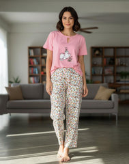 Romance Short Sleeve Nightdress