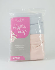 LADIES PLAN PANTIES 2 IN 1 PACK