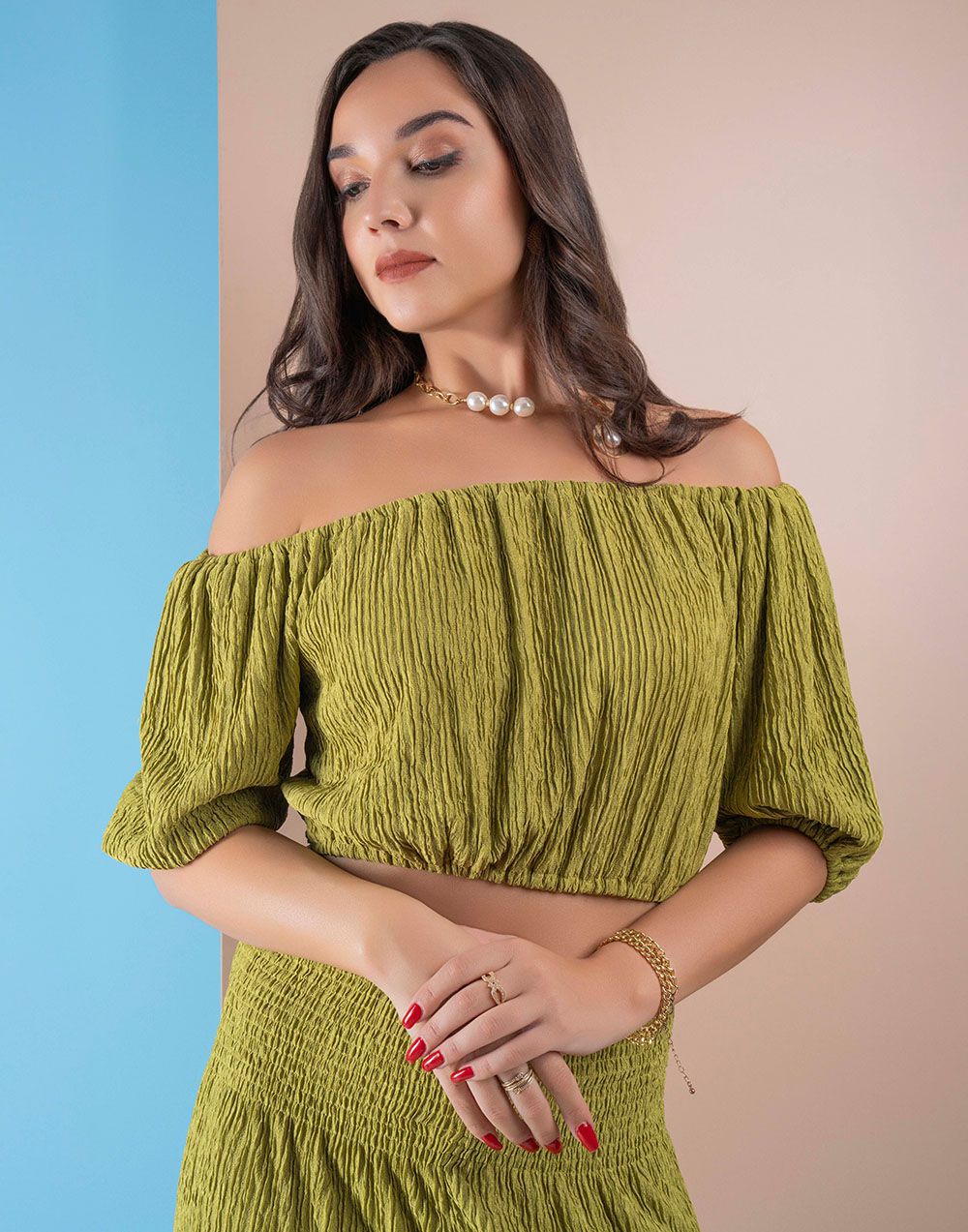 0304000313GRN (2)_Ladies_Set_Fashion Bug Sri Lanka