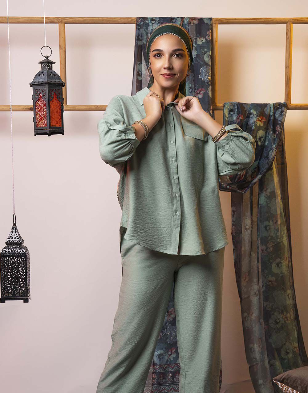 0304000343GRN (2)_Ladies Dress_Fashion Bug Sri Lanka