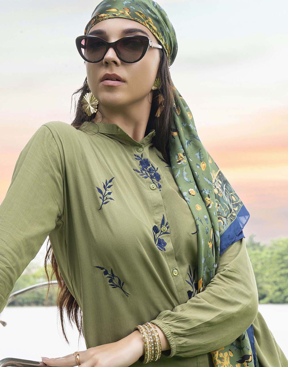 0304000344GRN (4)_Ladies_Co-Set_Fashion Bug Sri Lanka