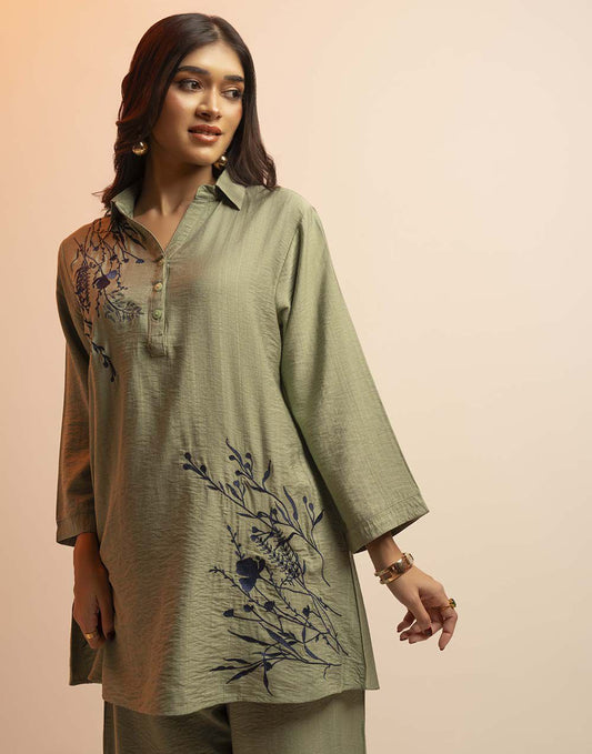 DAISY STREET EMBROIDERED CO - ORD SET