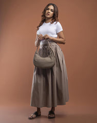 WOMEN' S PLAIN SKIRT