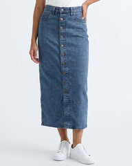 GIVO DENIM SKIRT