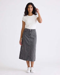 GIVO DENIM SKIRT