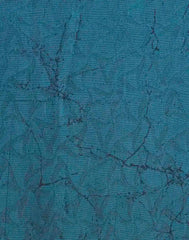 ETHNIC FUSION PRINTED BATIK INSPIRED SILK SAREE