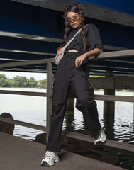 0307009036BK (1)_Ladies T-Shirt_Fashion Bug Sri Lanka