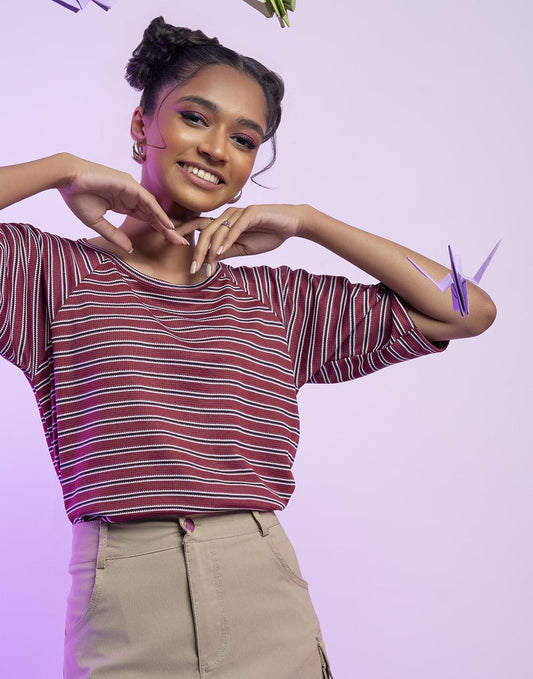 AMANI OVERSIZED CROP TOP