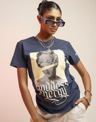 A . PRINTED T - SHIRT