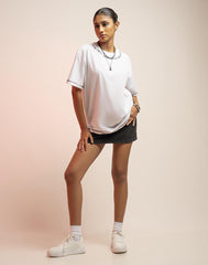 A .   OVERSIZED PRINTED T - SHIRT