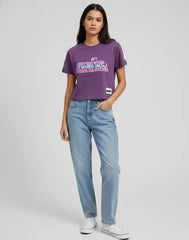 AMANI PRINTED CROP T - SHIRT