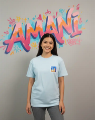 A . OVERSIZED PRINTED T - SHIRT