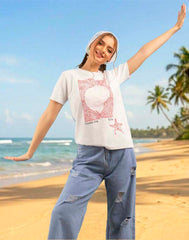 AMANI PRINTED T - SHIRT