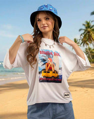 AMANI OVERSIZED PRINTED T - SHIRT