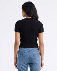 Ladies Crossover V-neckline style Top