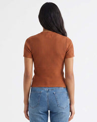 Ladies Crossover V-neckline style Top