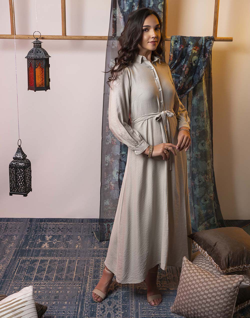 0310104786ASH (1)_Ladies Dress_Fashion Bug Sri Lanka