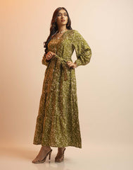 DAISY STREET PRINTED MAXI DRESS