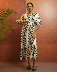 GIVO CASUAL PRINTED DRESS