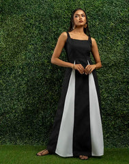 GIVO COLOR BLOCK DRESS