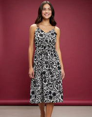 GIVO PRINTED DRESS