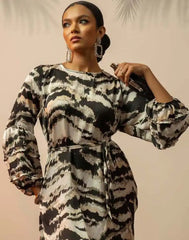 DAISY STREET PRINTED MAXI DRESS