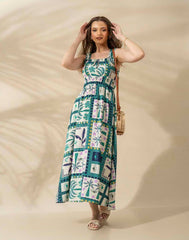 GIVO PRINTED DRESS