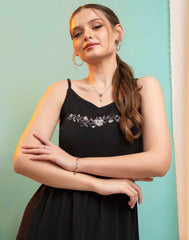 GIVO SLEEVELESS DESS