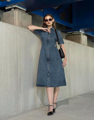 GIVO DENIM DRESS