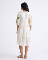 LADIES EMBROIDERY DRESS