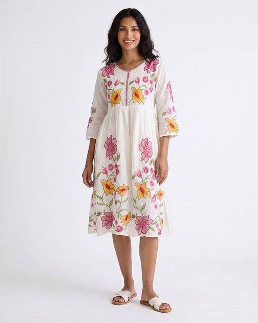 LADIES EMBROIDERY DRESS