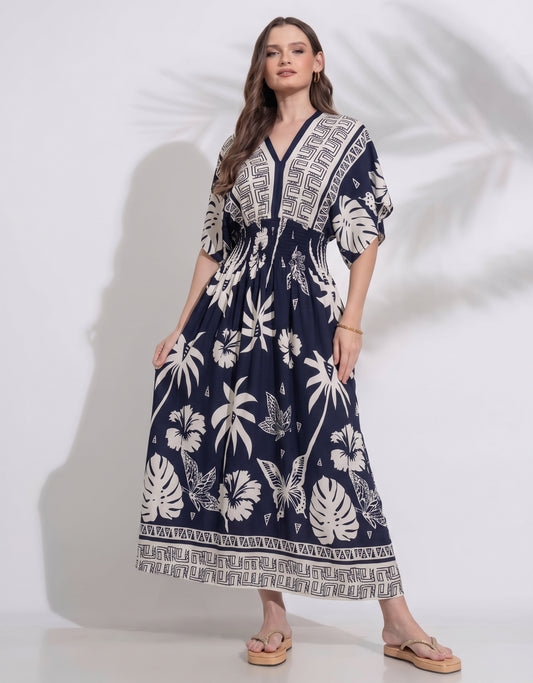GIVO PRINTED DRESS
