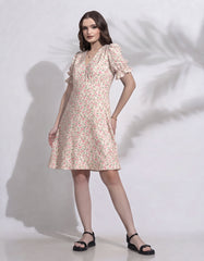 GIVO PRINTED DRESS