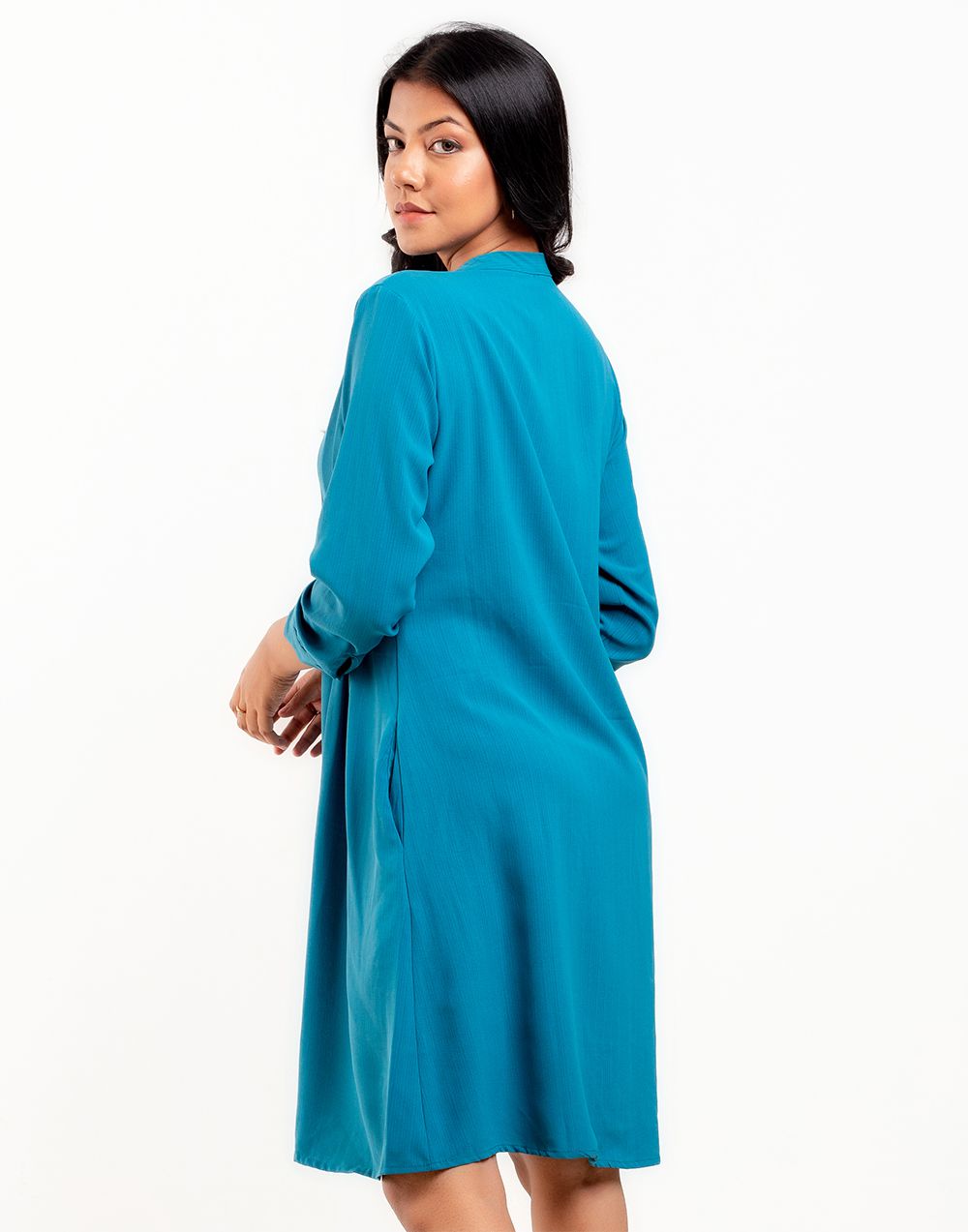 0310901151BLU (3)_Ladies Dress fashion bug sri lanka