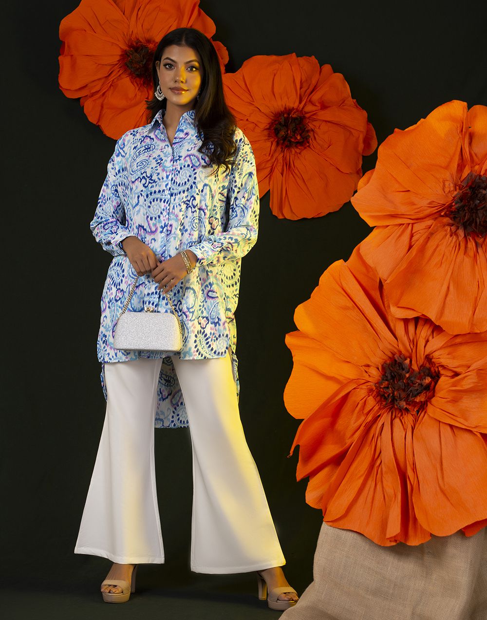 0310901545BLU (1)_Ladies Dress_Fashion Bug Sri Lanka