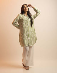 DAISY STREET ORNAMENTAL PRINTED TOP