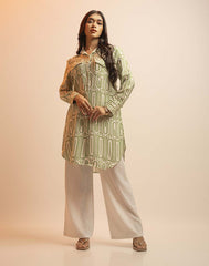 DAISY STREET ORNAMENTAL PRINTED TOP