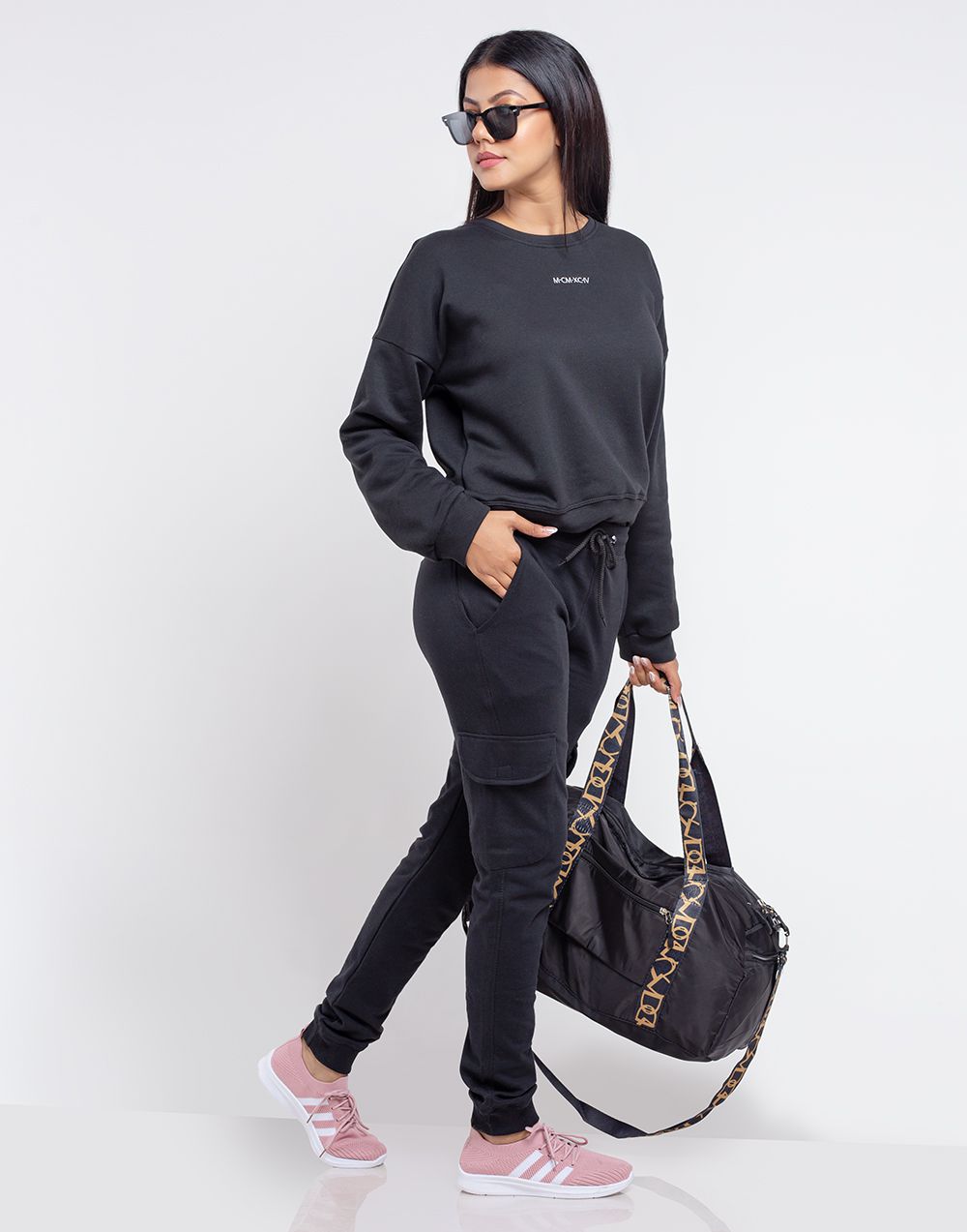 0311400044BK (2)_Ladies_Active_Jogger Pant_Fashion Bug Sri Lanka