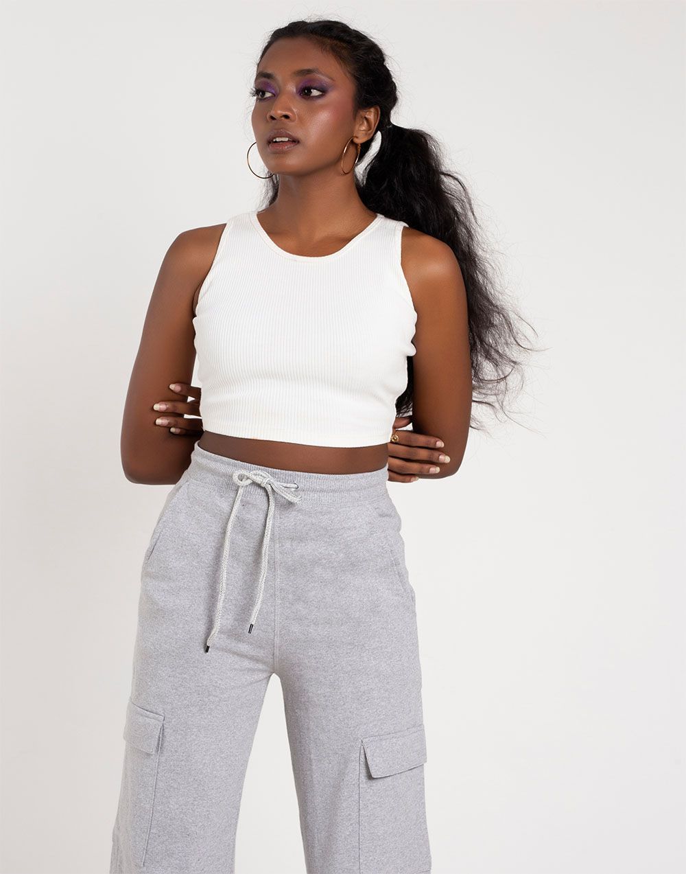 0311400046ASH (2)_Ladies Active Bottom_Fashion Bug Sri Lanka