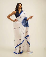 Ethnic Fusion Free Hand Saree
