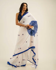 Ethnic Fusion Free Hand Saree