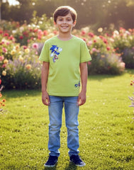 BOYS PRINTED T - SHIRT
