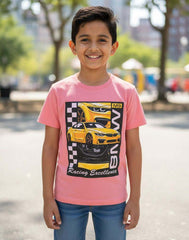 BOYS PRINTED T - SHIRT