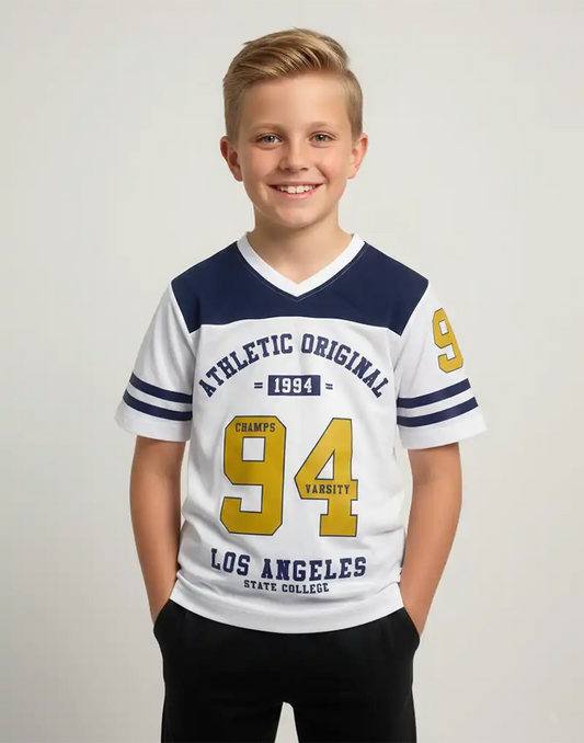 BOYS PRINTED T - SHIRT