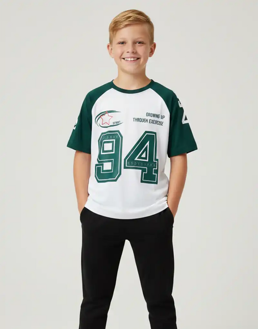 BOYS PRINTED T - SHIRT