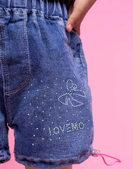 GIRLS DENIM SHORT