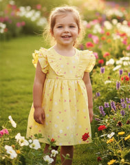 Amy girls printed frock