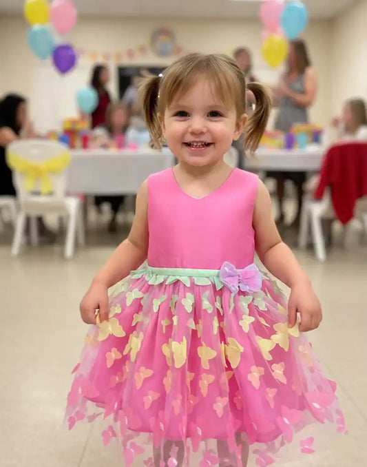 AMY GIRLS PARTY FROCK